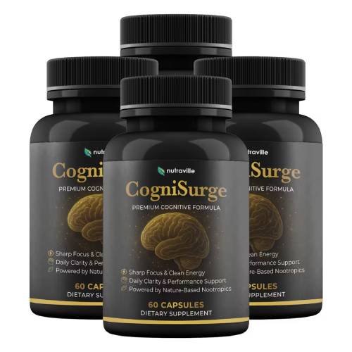 CogniSurge cognitive support for sharper memory and mental energy